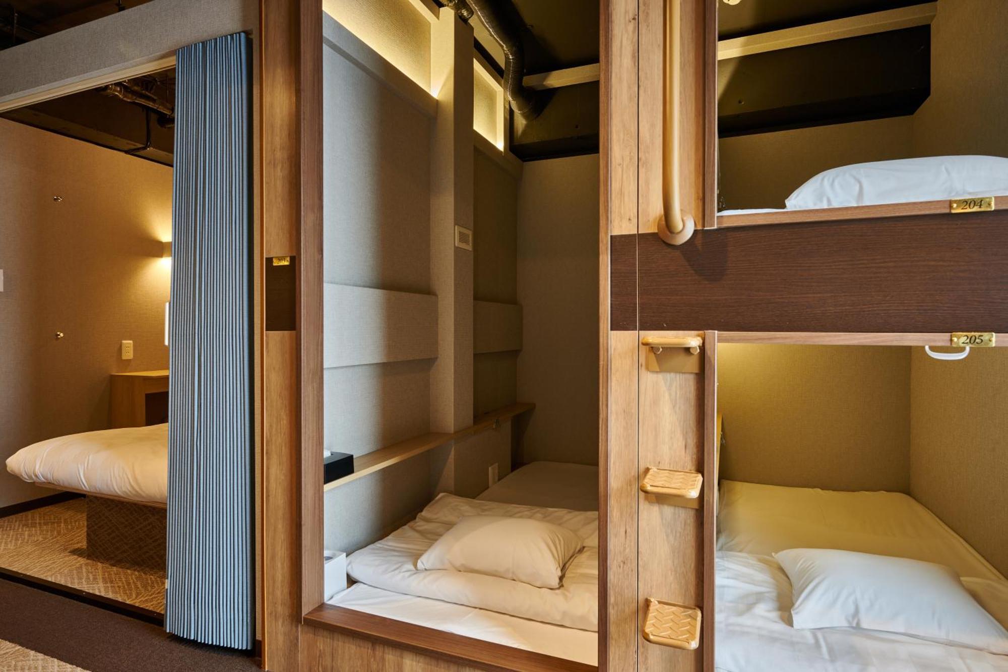 Capsule Hotel Continue Nijojokita Kjóto Exteriér fotografie