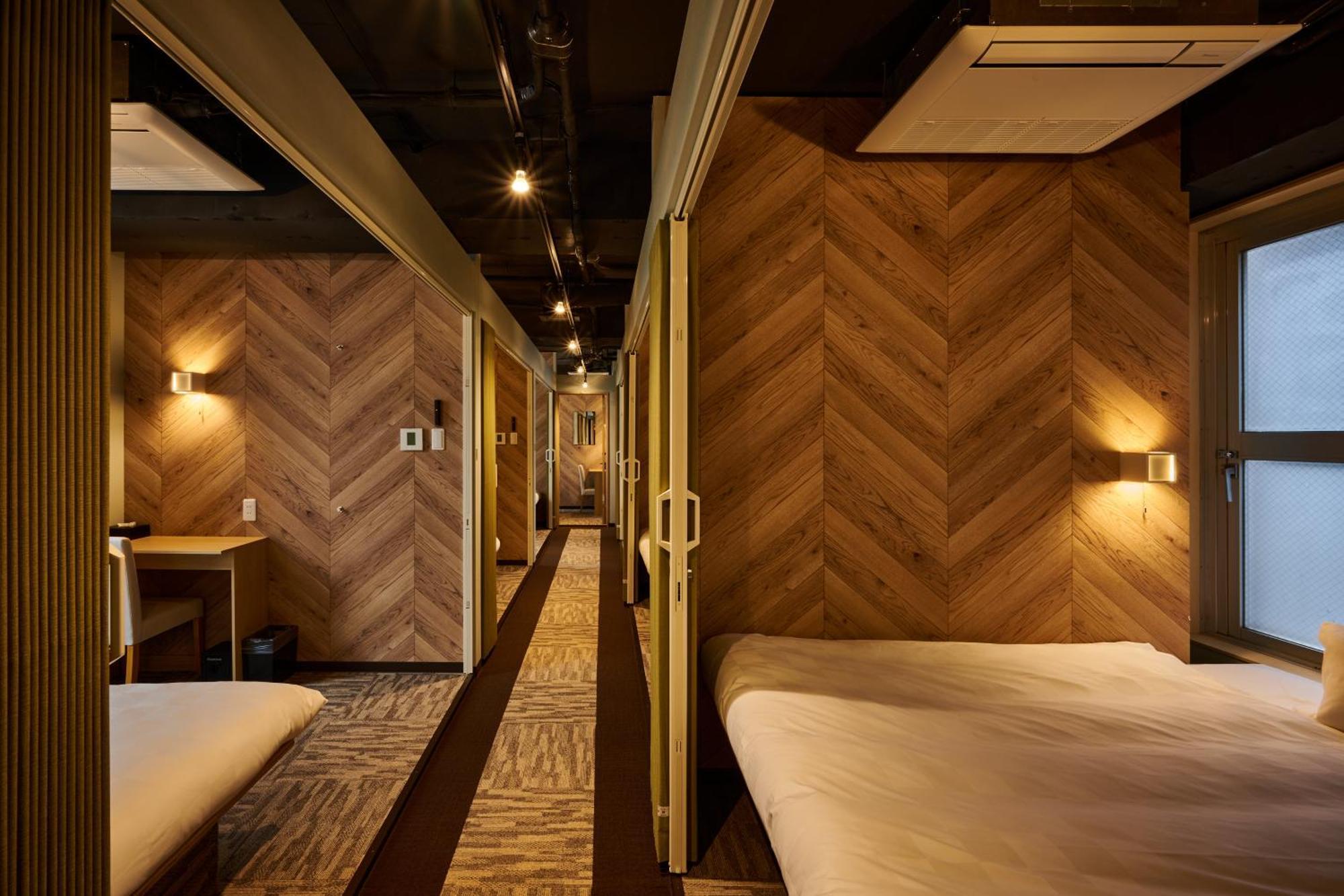 Capsule Hotel Continue Nijojokita Kjóto Exteriér fotografie